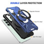 Shockproof Samsung Galaxy A54 5G Case Cover Ring Stand Heavy Duty A546