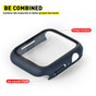 For Apple Watch 4/5/6/SE Gen 1/2 Case w/ Tempered Glass Protector 44mm