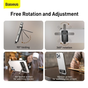 Baseus Slim Foldable Rotating Bracket Stand for Mobile Phones iPhone