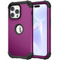 Impact iPhone 15 Pro Max Shockproof 3in1 Rugged Case Cover Apple ProMax