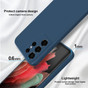 Samsung Galaxy S21 Ultra 5G Soft Liquid Silicone Shockproof Case Cover G998
