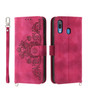 Samsung Galaxy A20 2019 Wallet Case Cover Extra Card Slots w/ Strap A205