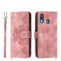 Samsung Galaxy A20 2019 Wallet Case Cover Extra Card Slots w/ Strap A205