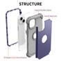 Impact iPhone 16 Shockproof 3in1 Rugged Case Cover Apple iPhone16