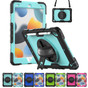 Shockproof iPad 10.2" 2019 7th Gen Strap Rugged Case Cover Coloured PC Apple