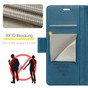 CaseMe Samsung Galaxy S23 FE 5G Folio Wallet Case Cover Side Closure S711