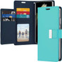 Goospery Samsung Galaxy S25 Ultra Wallet Case Cover Extra Card Slot S938