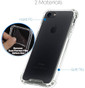 Goospery iPhone 16e Clear Phone Case Shockproof Bumper Cover iPhone16e