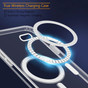iPhone 16e MagSafe Clear Phone Case Shockproof Bumper Cover iPhone16e