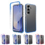 Samsung Galaxy A16 4G 2-in-1 Shockproof Clear Gradient Case Bumper Cover A165