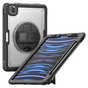 Shockproof iPad Air 5 10.9" 2022 5th Gen Clear Back Rotate Hand Strap Case Cover Apple