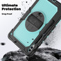 Shockproof Samsung Galaxy Tab S10 FE 10.9" Strap Case Cover Coloured PC X520 X526