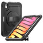 Shockproof iPad mini (A17 Pro) 8.3" Rotate Hand Strap Colour PC Case Cover Apple mini7 7th Gen