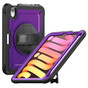 Shockproof iPad mini (A17 Pro) 8.3" Rotate Hand Strap Colour PC Case Cover Apple mini7 7th Gen