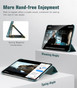 iPad (A16) 11" 2025 11th Gen Tri-Fold Smart Cover Semi-Clear Back Case Apple iPad11