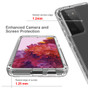 Samsung Galaxy S21 Ultra 5G 2-in-1 Shockproof Clear Case Bumper Cover G998