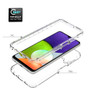 Samsung Galaxy A12 2-in-1 Shockproof Clear Case Bumper Cover A125