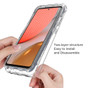 Samsung Galaxy A52s 5G 2-in-1 Shockproof Clear Case Bumper Cover A528