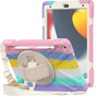 Heavy Duty Strap iPad 10.2 2020 8th Gen Apple Shockproof Colourful Case Cover