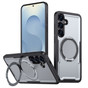 Shockproof Samsung Galaxy S25 5G MagSafe Wireless Charging 360 Rotate Ring Stand Case Cover S931