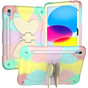 Shockproof iPad (A16) 11" 2025 Kids Apple Colourful Case Cover 11th Gen Butterfly Stand