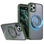 iPhone 11 Pro Frosted Back MagSafe Wireless Charging 360 Rotate Ring Stand Case Cover Apple