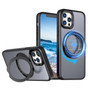 iPhone 12 Pro Max Frosted Back MagSafe Wireless Charging 360 Rotate Ring Stand Case Cover Apple