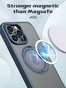 iPhone 13 Pro Frosted Back MagSafe Wireless Charging 360 Rotate Ring Stand Case Cover Apple