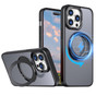 iPhone 15 Pro Frosted Back MagSafe Wireless Charging 360 Rotate Ring Stand Case Cover Apple