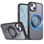 iPhone 15+ Plus Frosted Back MagSafe Wireless Charging 360 Rotate Ring Stand Case Cover Apple