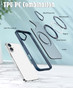 iPhone 16 Frosted Back MagSafe Wireless Charging 360 Rotate Ring Stand Case Cover Apple