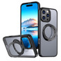 iPhone 16 Pro Frosted Back MagSafe Wireless Charging 360 Rotate Ring Stand Case Cover Apple