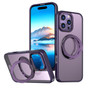 iPhone 16 Pro Frosted Back MagSafe Wireless Charging 360 Rotate Ring Stand Case Cover Apple