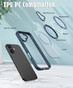 iPhone 17 Frosted Back MagSafe Wireless Charging 360 Rotate Ring Stand Case Cover Apple
