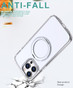 iPhone 13 Pro Max Clear Back MagSafe Wireless Charging 360 Rotate Ring Stand Case Cover Apple