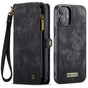 CaseMe 2-in-1 iPhone 17 Detachable Case Leather Wallet Cover Apple