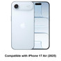 Compatible model: iPhone 17 Air, 2025. (1)