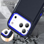 Shockproof iPhone 17 Pro Case Cover Heavy Duty with Stand Apple 17Pro