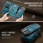 CaseMe 2-in-1 iPhone 17 Pro Max Detachable Case Leather Wallet Cover Apple