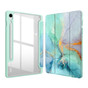 Samsung Galaxy Tab S10 Lite 10.9" Case Cover Clear Back Marble X400 X406 X406B