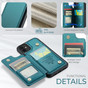 CaseMe Shockproof iPhone 12 Wallet Case Cover Back Flip Apple iPhone12