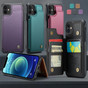 CaseMe Shockproof iPhone 12 Wallet Case Cover Back Flip Apple iPhone12