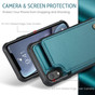 CaseMe Shockproof iPhone XR Wallet Case Cover Back Flip Apple iPhoneXR