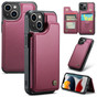 CaseMe Shockproof iPhone 15 Wallet Case Cover Back Flip Apple iPhone15