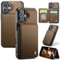 CaseMe Shockproof iPhone 16 Wallet Case Cover Back Flip Apple iPhone16