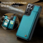 CaseMe Shockproof Samsung Galaxy S21 Ultra 5G Wallet Case Cover Back Flip G998