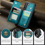 CaseMe Shockproof Samsung Galaxy S23 5G Wallet Case Cover Back Flip S911