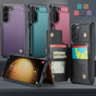 CaseMe Shockproof Samsung Galaxy S23+ Plus 5G Wallet Case Cover Back Flip S916