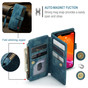 CaseMe Shockproof iPhone 12 mini Wallet Case Cover Multi. Card Slots Apple 12mini
