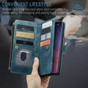 CaseMe Shockproof Samsung Galaxy S10 4G Wallet Case Cover Multi. Card Slots G973